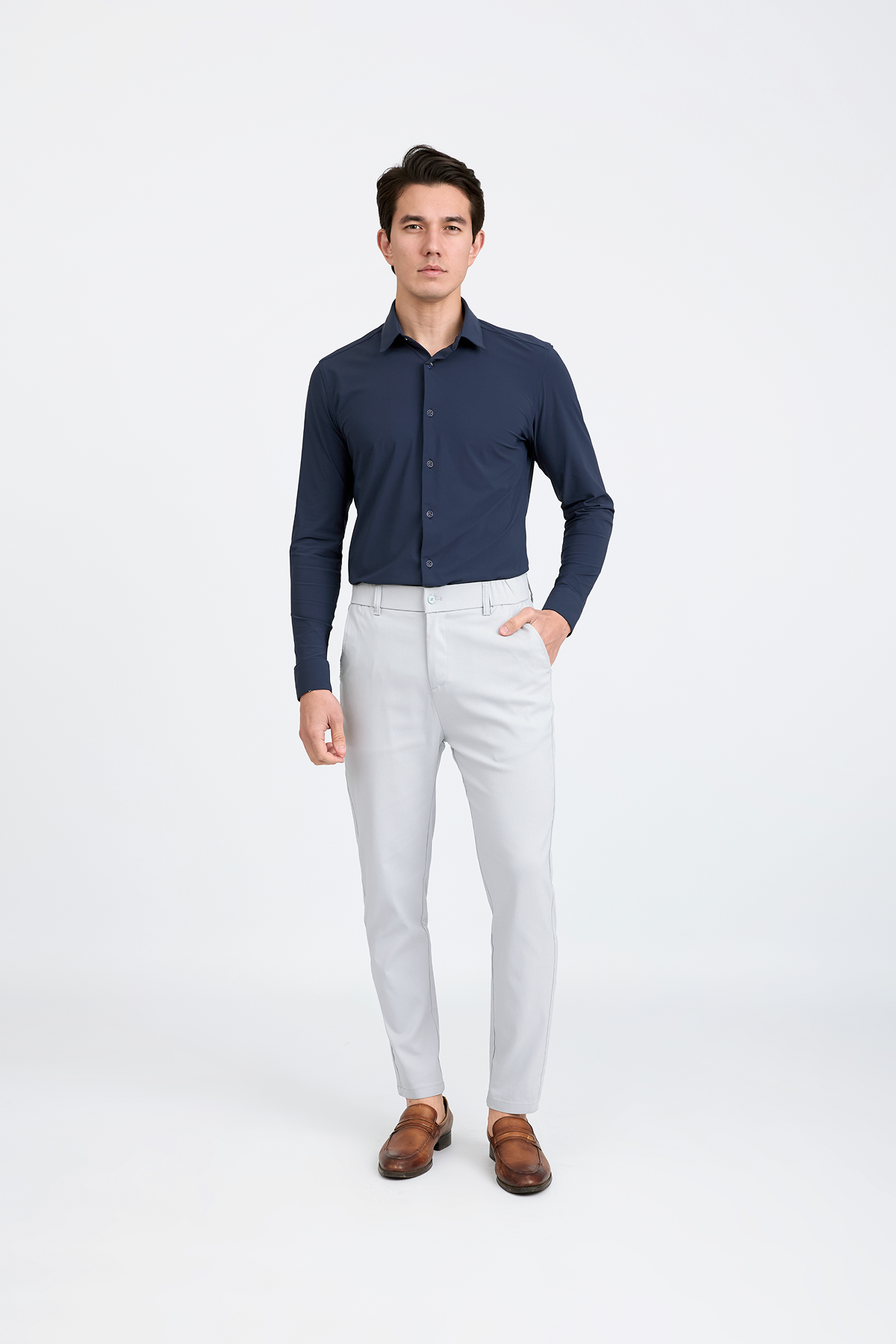 Camisa Social Anti-Amassados Flex Office