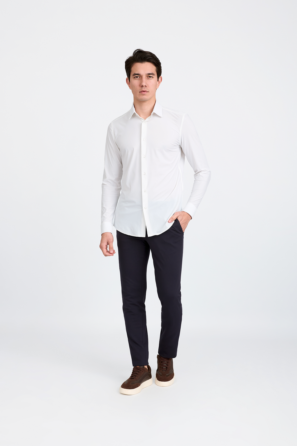 Camisa Social Anti-Amassados Flex Office