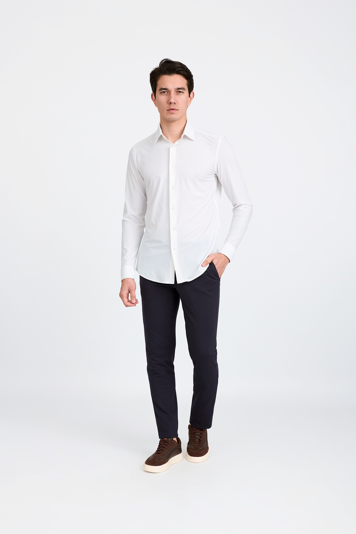 Camisa Social Anti-Amassados Flex Office